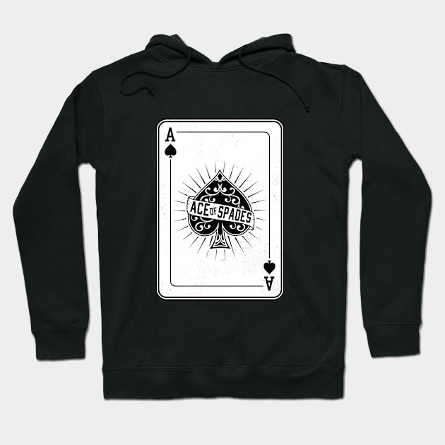 Ace Of Spades Hoodie by SunsetSurf